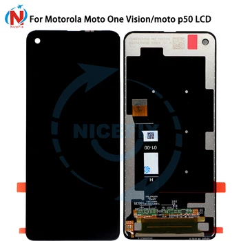 

For Motorola Moto P50 Moto One Vision LCD Display Touch Screen Digiziter Assembly For Moto One Action lcd XT2013-2 XT1970