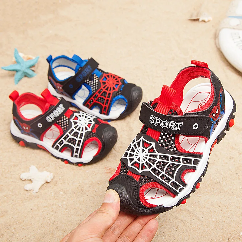 

CHILDREN'S Shoes Spider-Man Closed-toe Sandals 2019 New Style Hot Selling BOY'S Children Fashion Sandals