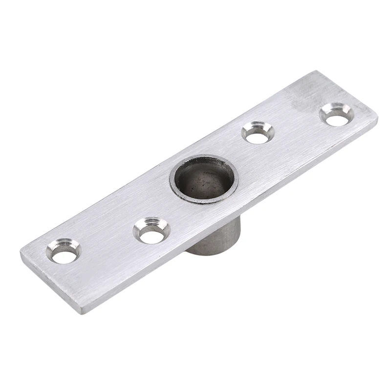 1Pc Hot Metal 360 Degree Rotating Shaft Hidden Door Pivot Hinges Stainless Steel Concealed Hidden Door Hinges Furniture Hardware