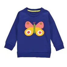 Весенний детский пуловер для мальчиков и девочек; одежда из хлопка; милые толстовки с рисунком