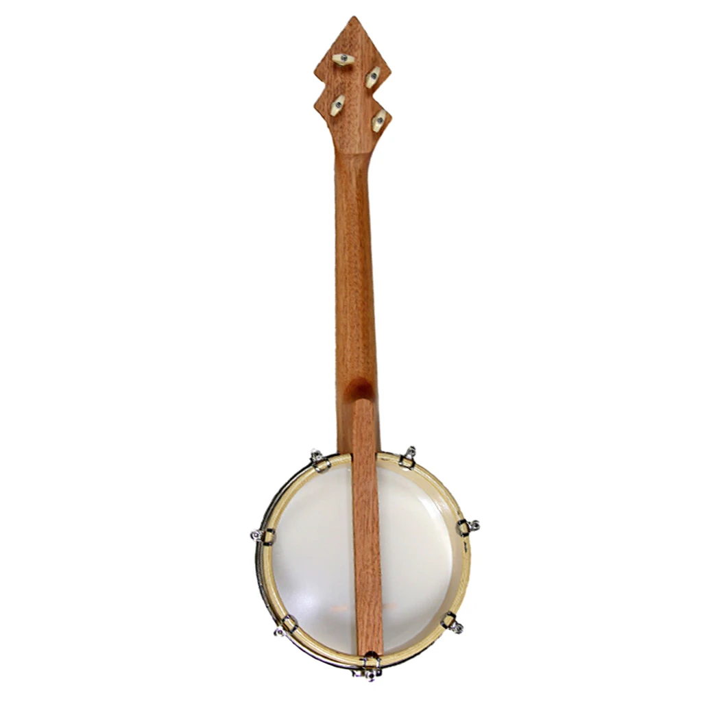 

Banjolele 4 String Banjo Ukulele 26 Inch with Gig Bag Tuner 70x25x13cm