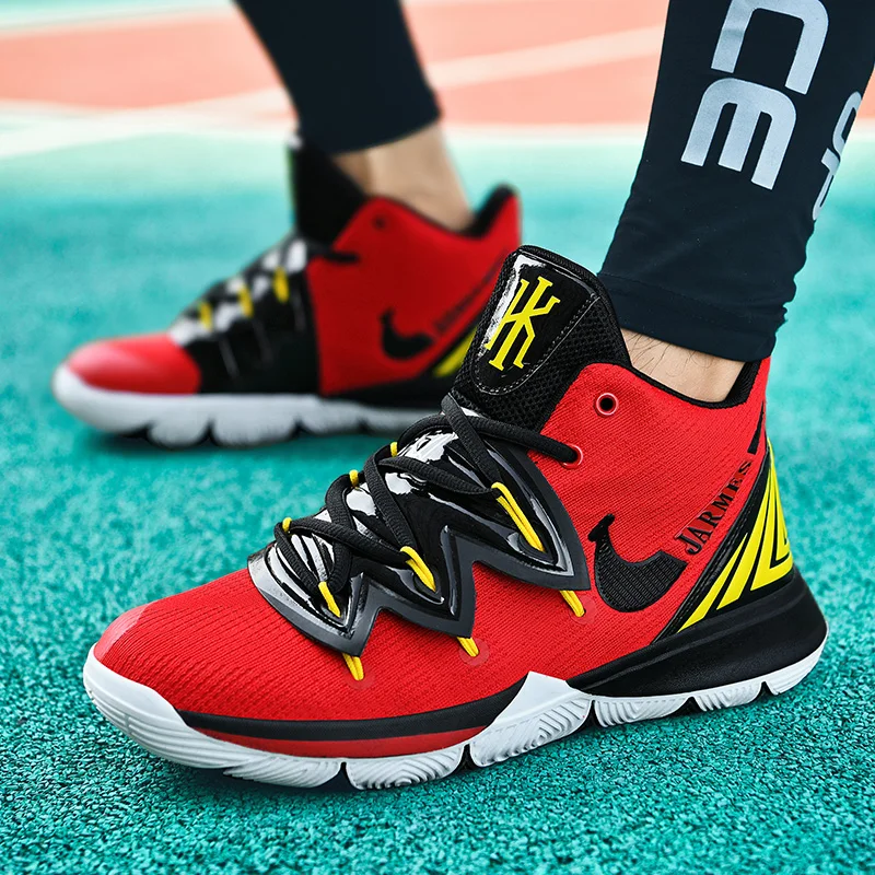 Basketball Shoes men kyrie 5 Couple lebron sneakers women bambas hombre baskets femme sports shoes No-slip jordans for men