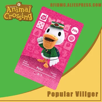 

206 Pete Animal Crossing Card Amiibo for New Horizons