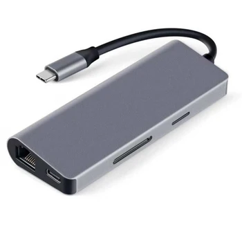 

USB Type-C to VGA HDMI Adapter USB3.0 USB-C PD Charging Hub Splitter