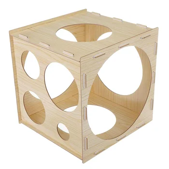 

9 Holes Collapsible Balloon Sizer Box Measurement Tool Stable 2-10 Inch for Birthday Wedding Party