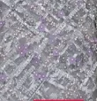 light purple Бордовая/темно-синяя/Золотая/Розовая/кружевная ткань серебряного цвета 3d шифоновые цветы из бисера жемчуга, высококачественные товары, стильные кружевные вечерние платья - Цвет: light purple