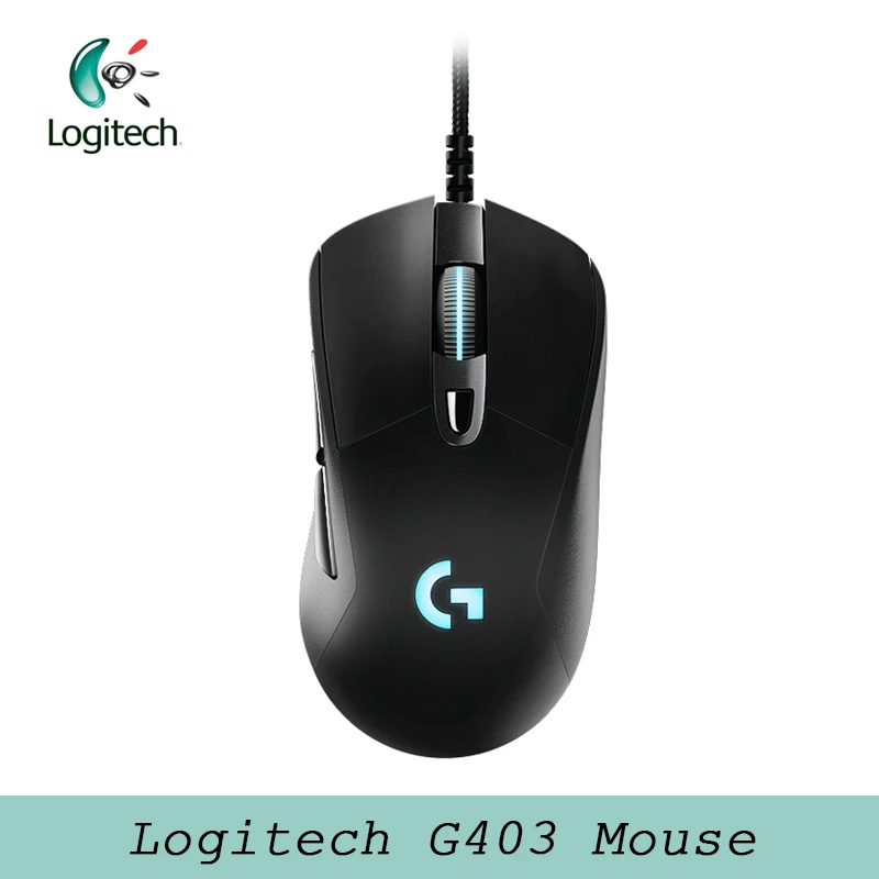 logitech G403 игровой Мышь Проводная RGB игровая Мышь Поддержка для рабочего стола/ноутбук Поддержка Windows 10/8/7/Vista для Мышь геймер