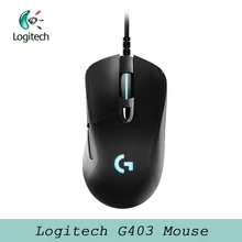 logitech G403 игровой Мышь Проводная RGB игровая Мышь Поддержка для рабочего стола/ноутбук Поддержка Windows 10/8/7/Vista для Мышь геймер