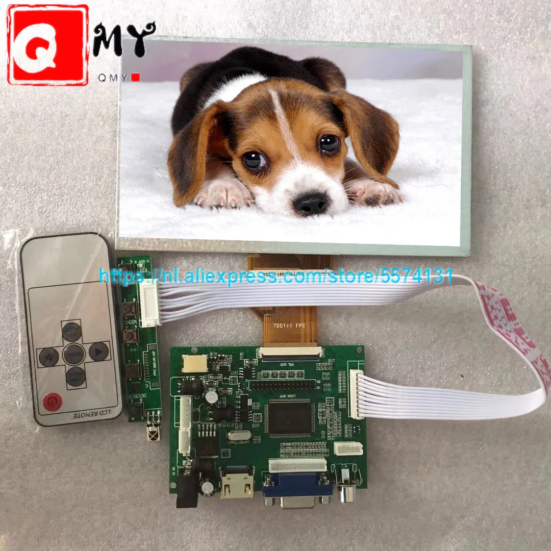 Плата контроллера HDMI TTL LVDS плата VGA 2AV 50 PIN для AT070TN90 92 94 AT065TN14 AT080TN52 AT090TN12