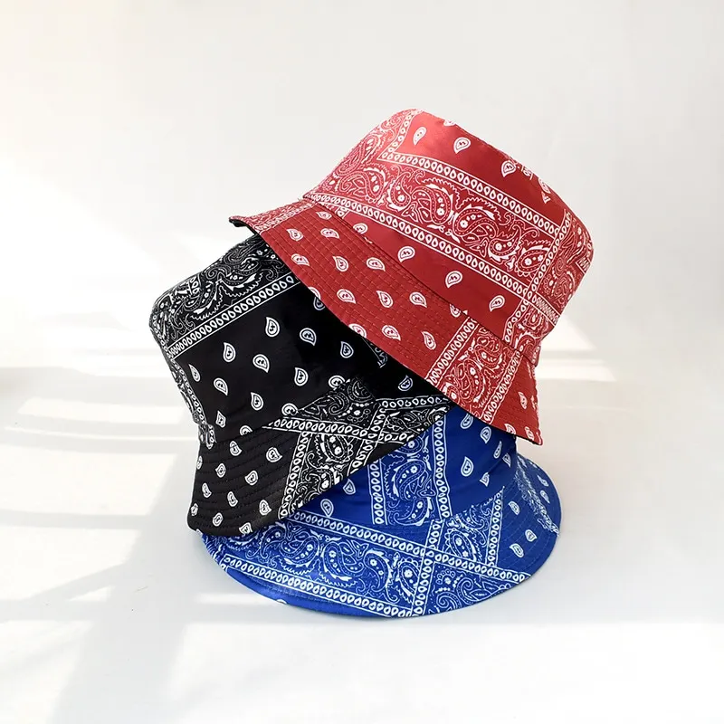 Unisex Cotton Bucket Hat sun hats fisherman hat sunscreen hats bucket hats sun hat Men Women Cashew Flowers Double-Sided Sun Cap Summer Panama Fashion Fold Sun Fishing