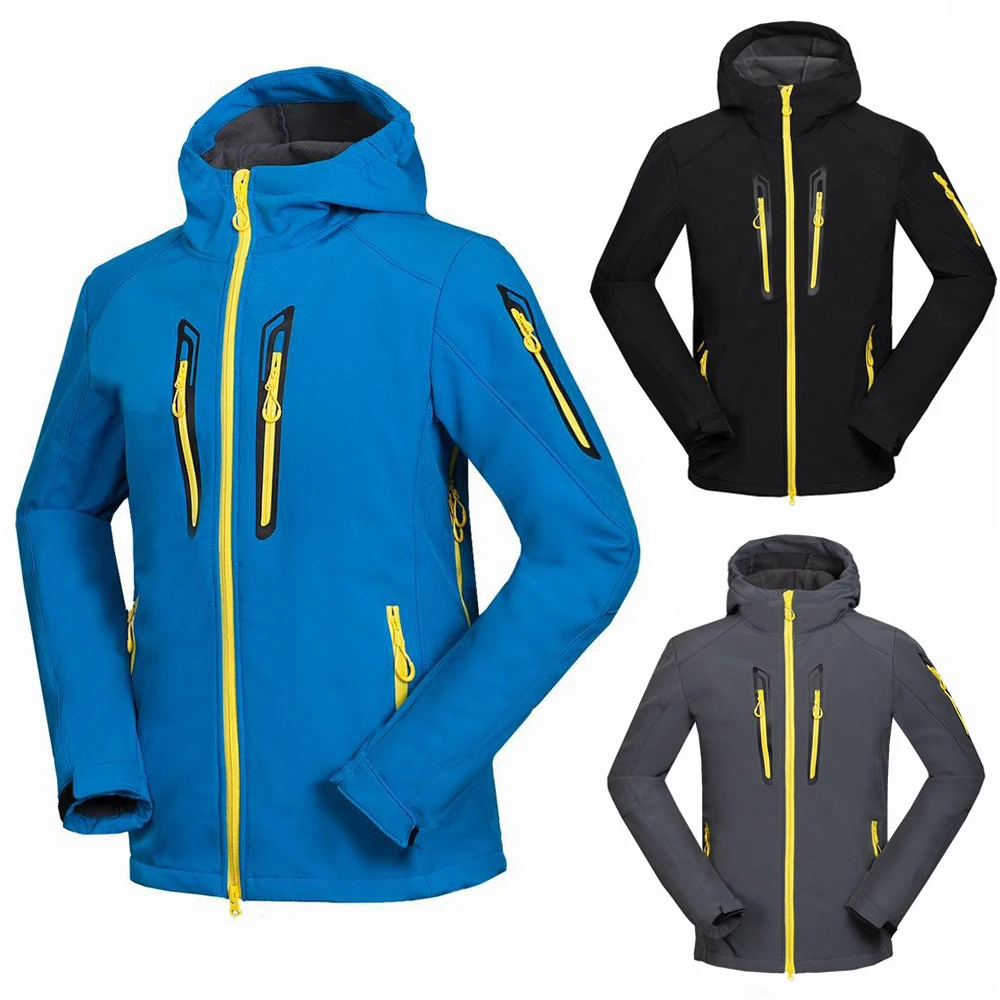 

Waterproof Softshell Hiking Jackets Winter Windbreaker Outdoor Camping Cycling Ski Jacket Coat Mountain Climbing Hunting Clothes