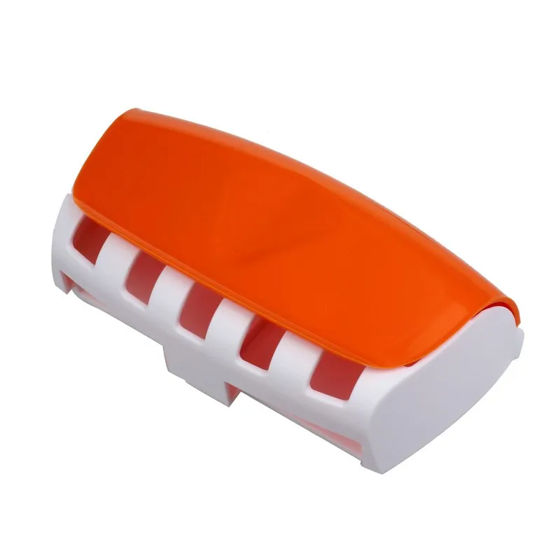 1set Toothpaste Dispenser Dust-proof 5 Toothbrush Holder Wall Mount Stand Bathroom Accessories Set Toothpaste Squeezers Tooth 28