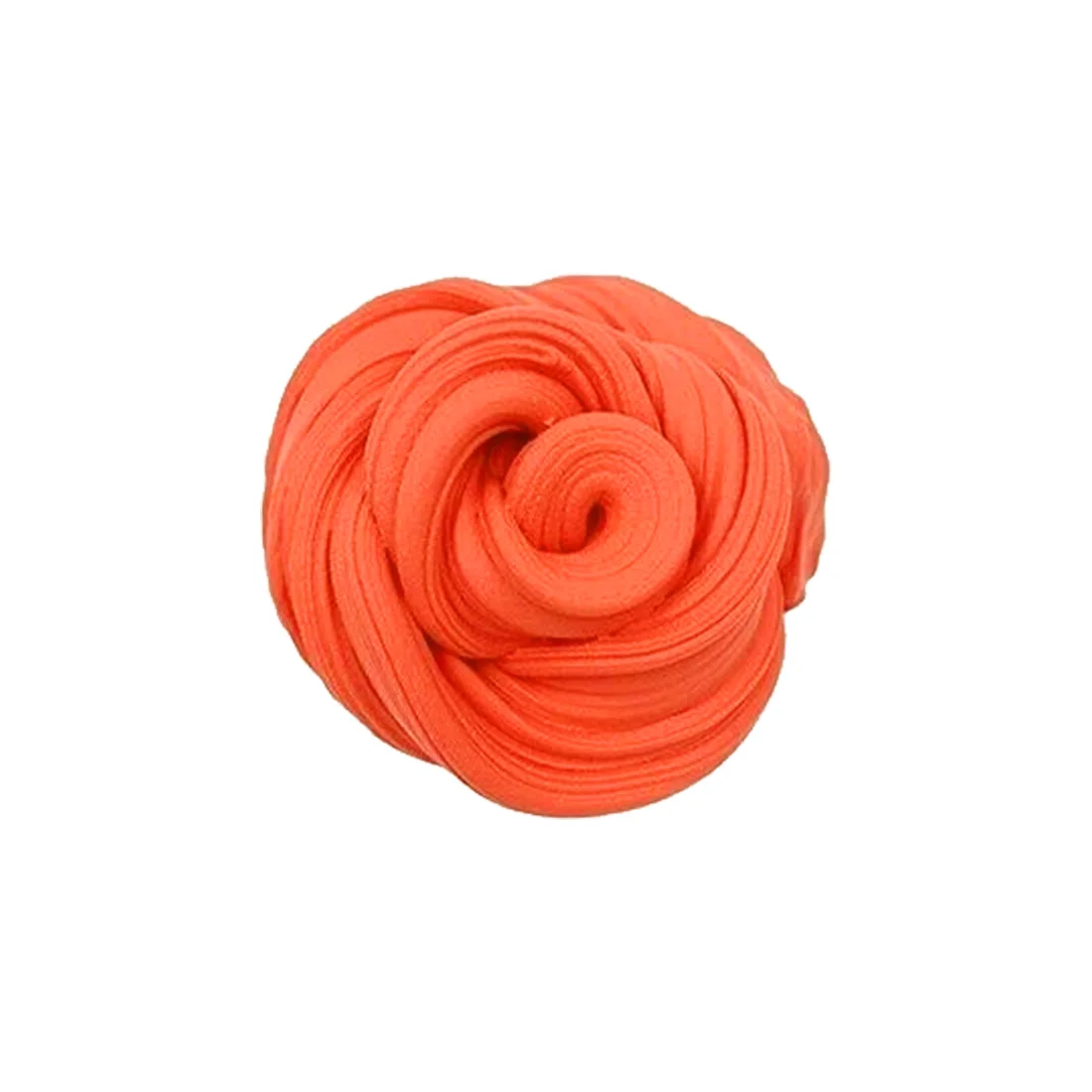 orange Супер пушистый слизь глина DIY мягкий клей Штурмовое снаряжение коробка хлопковый Шар Комплект не Пластилин ремесло для антистрессовых детей игрушки поставки - Цвет: orange