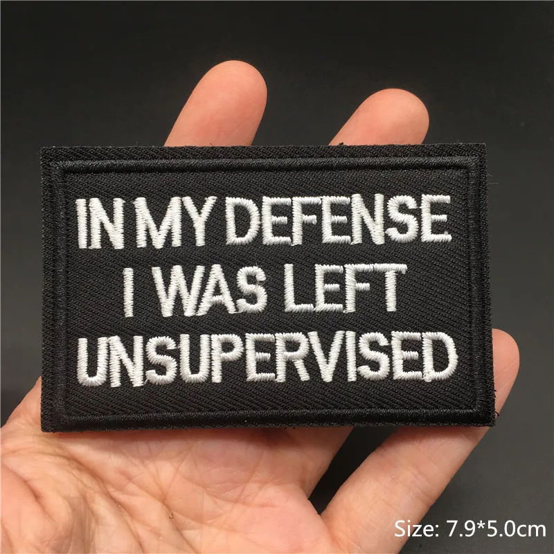 Bad Decisions Text-Stickerei-Patch für Kleidung, Aufkleber, Nähen, Applikation, Rucksack, Streifen, Klettverschluss, Kleidungsabzeichen – Detail 15