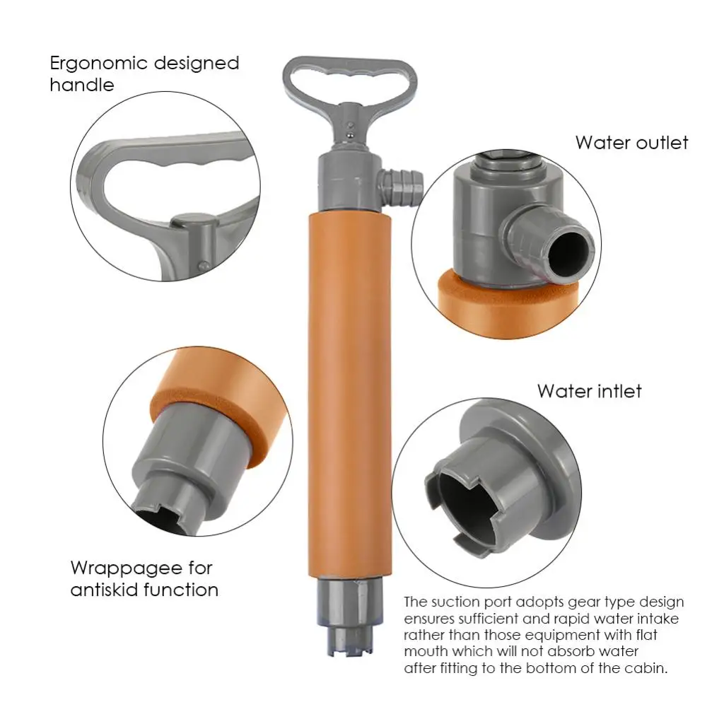 46cm Bilge Pump for Kayak Raft Safety Rescue Kayaking Water Bailing Pump