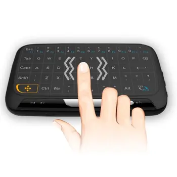 

H18 2.4GHz Wireless Mini Keyboard with Whole Panel Touchpad for Computer/Laptop M0XB