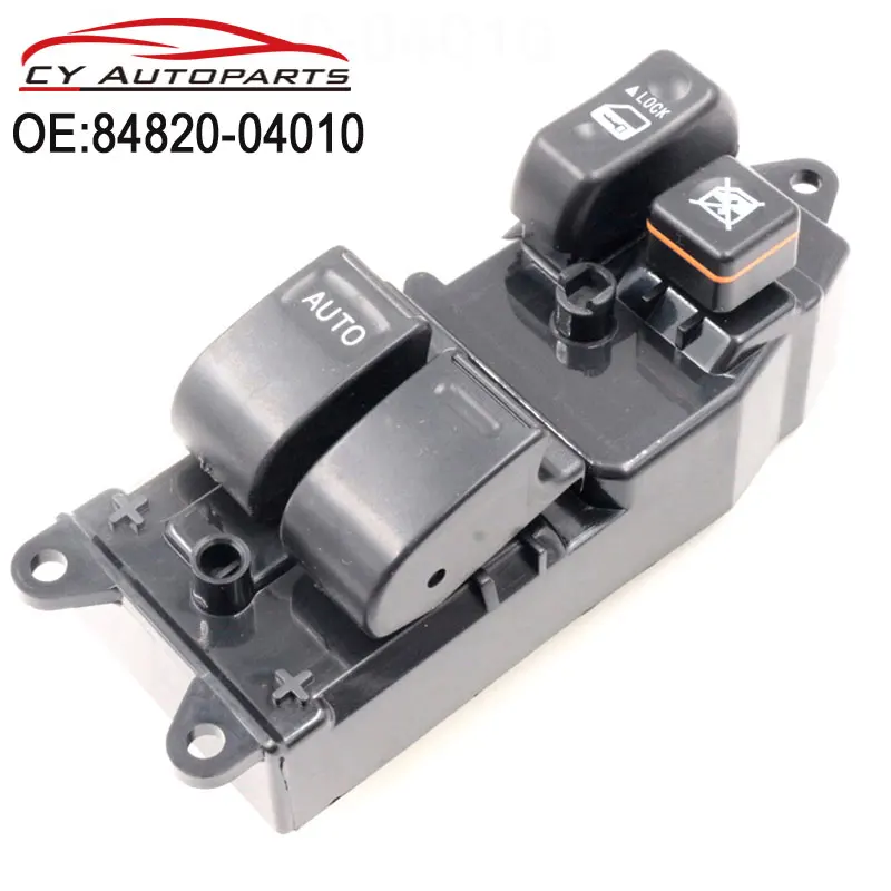 

Переключатель переднего левого стеклоподъемника для Toyota Tundra Sienna 1998-2006 84820-04010 84820-04041 8482004010, автомобильные аксессуары