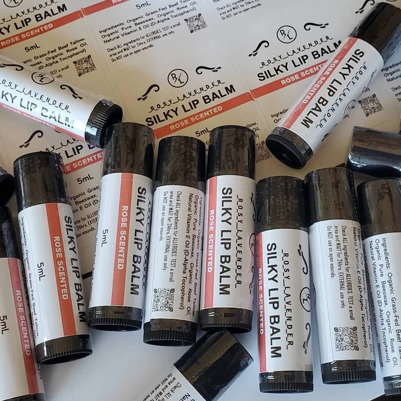 Lip Balm Shrink Wraps Pack 5