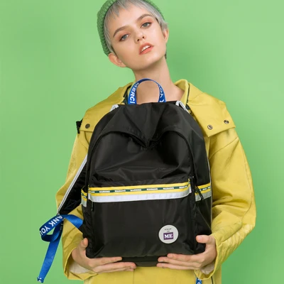 KIITOS Оригинальный рюкзак TANTO store нейлоновый с вышивкой и ночными светоотражающими