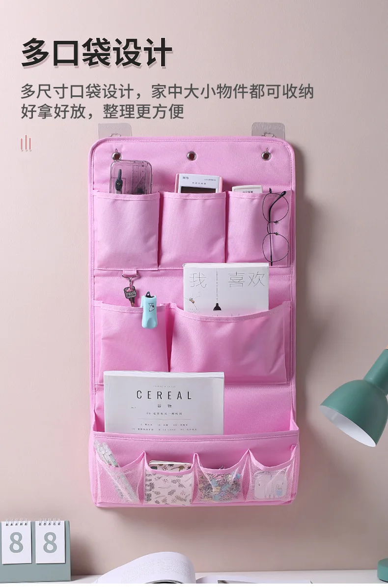 Description Picture 4 of itemWall hanging fabric storage bag wall hanging storage bag wall hanging.