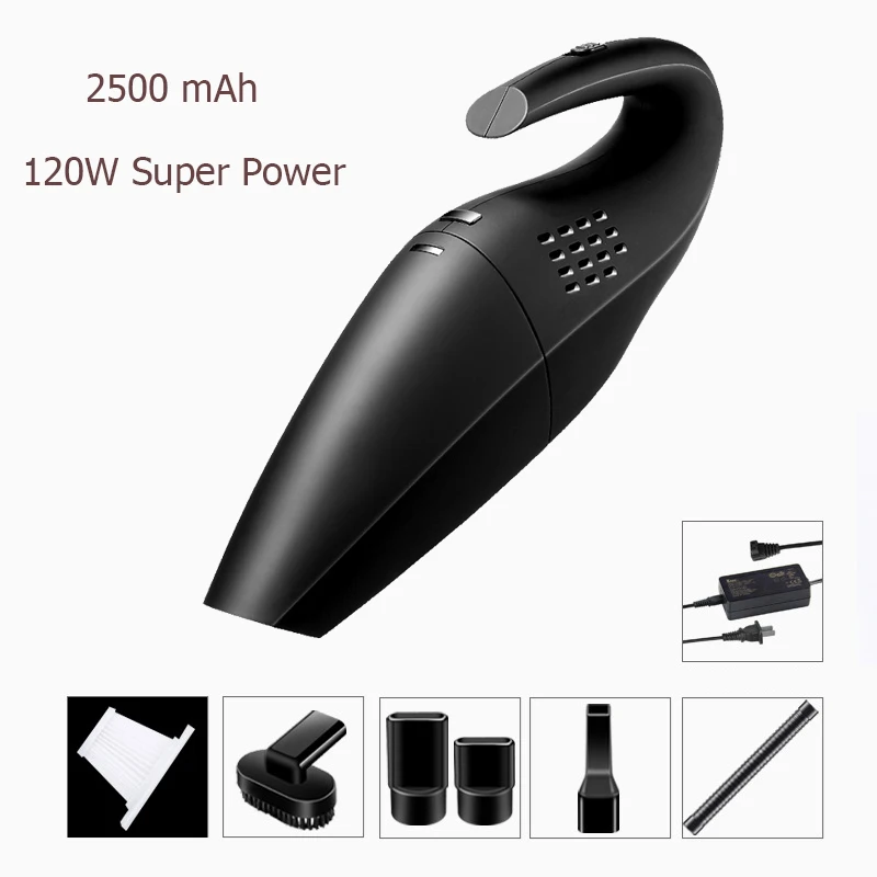 

Portable 5000pa Wireless Car Vacuum Cleaner Wireless Handheld Auto Car Interior Cleaner Super Home Indoor Mini Vacuum Cleaner