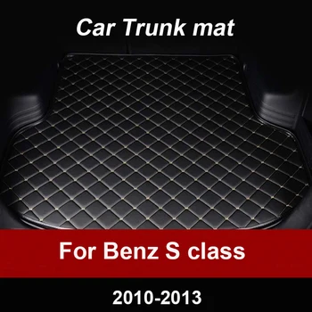 

APPDEE Car trunk mat for Benz S class 2010 2011 2012 2013 cargo liner carpet interior accessories cover