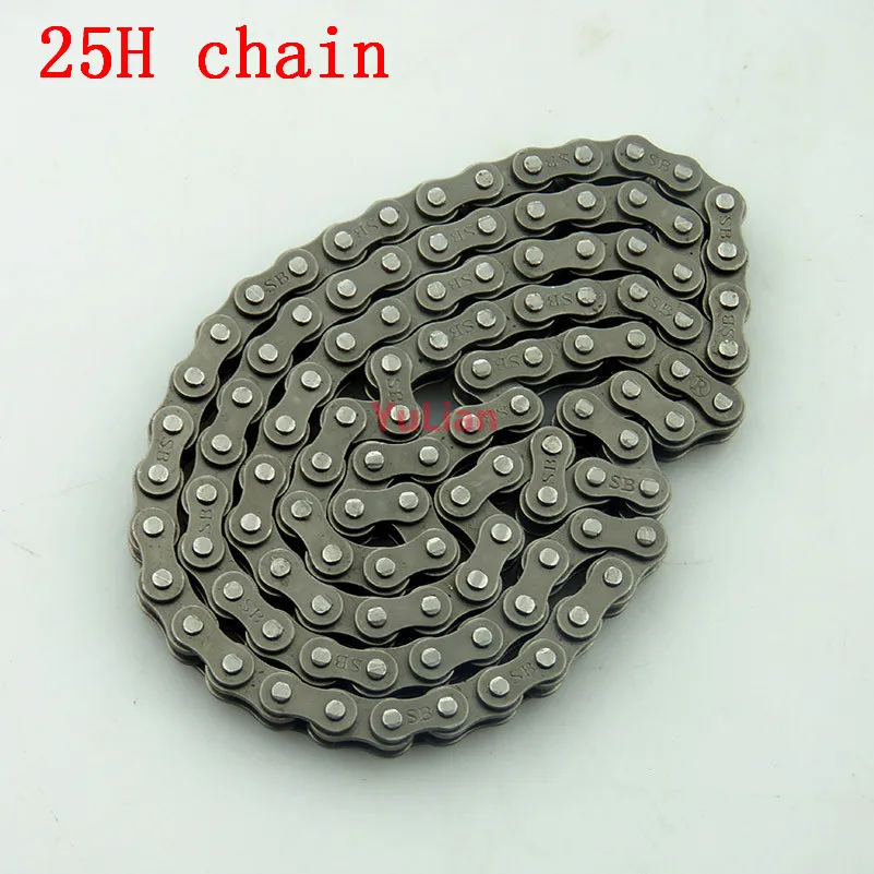 25H Chain 62 84 86 90 112 136 138 142 144 146 152 158 Links with Link Spare For 47cc 49cc Mini Dirt Pocket Bikes Mini Motorcycle