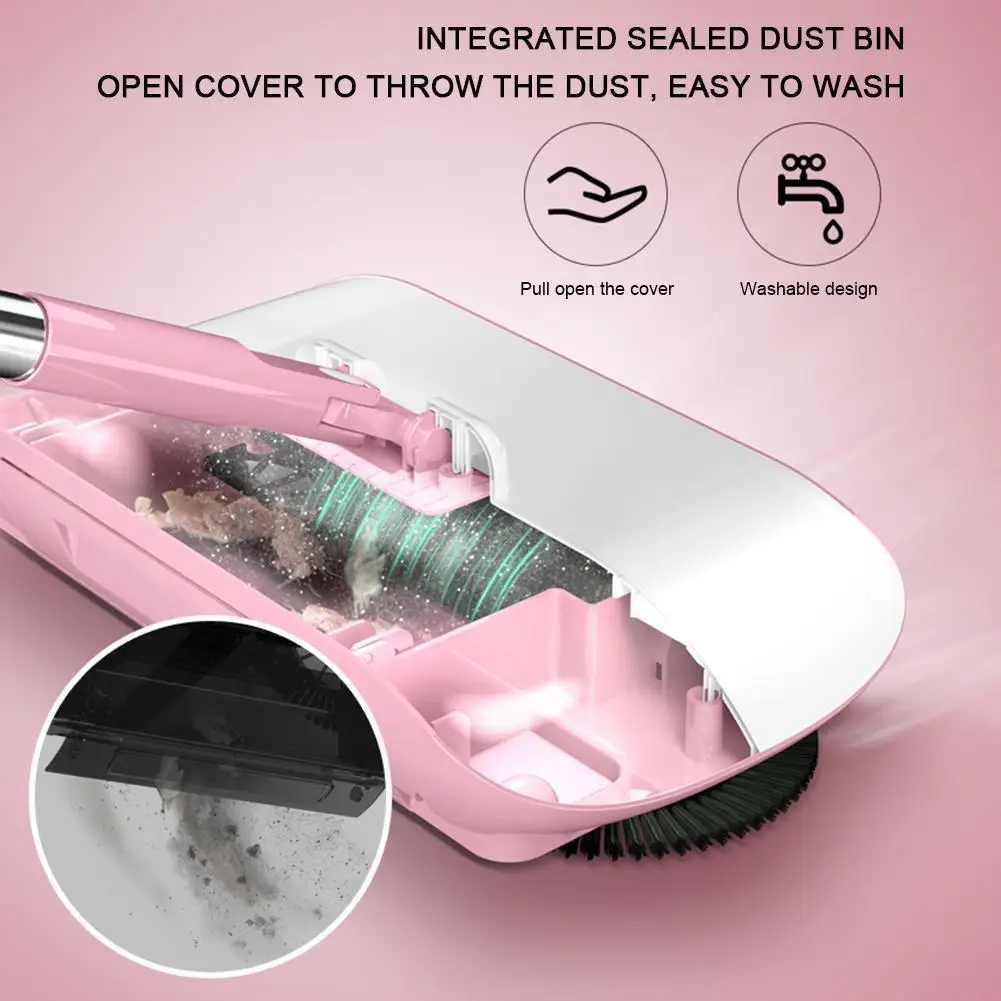 Skup Ręczne zamiatarki zamiatarka typu Push podłoga w domu mop do czyszczenia miotły zamiatarki szufelka narzędzia do czyszczenia do domu