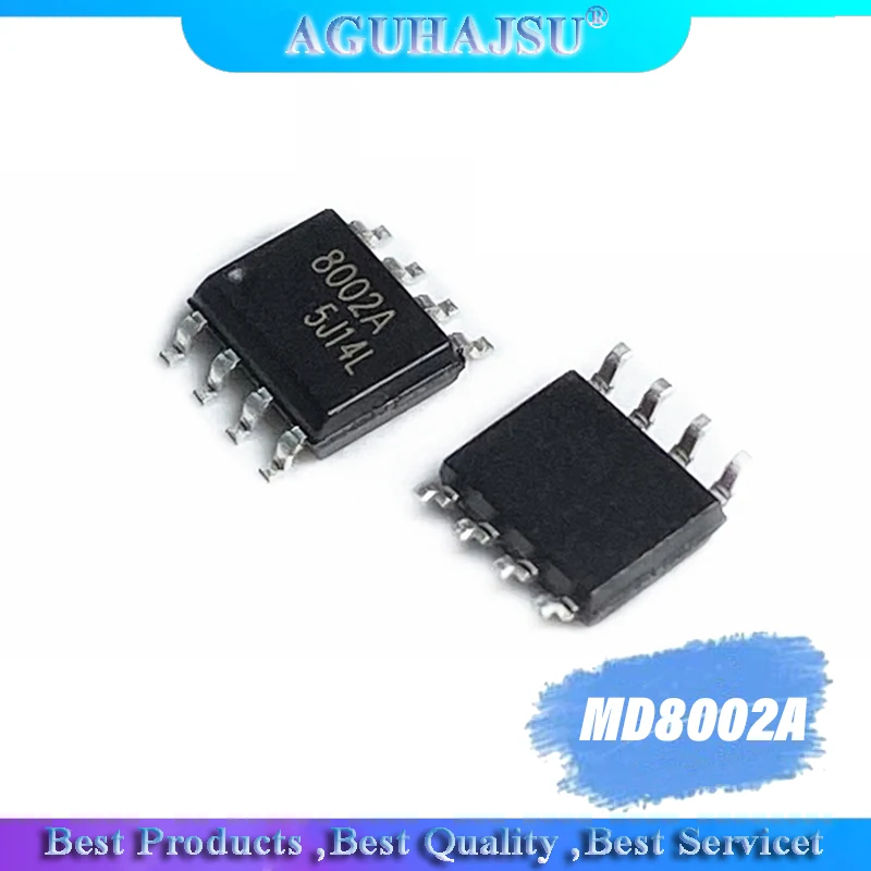 10 шт. MD8002A SOP8 MD8002 SOP 8002A SMD 8 8002 CKE8002B NS8002 Новый и оригинальный IC|Интегральные схемы| |
