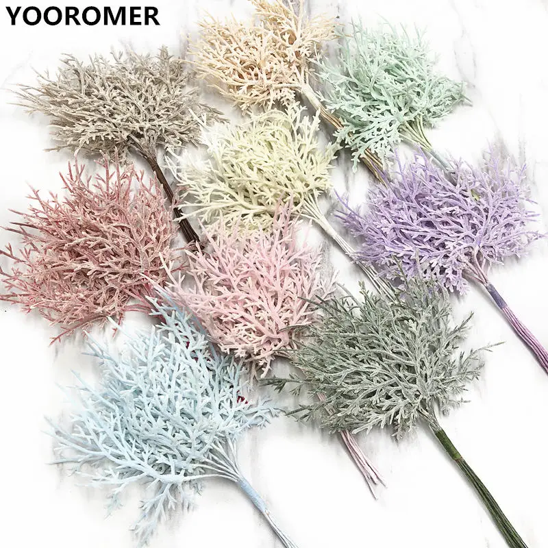 Искусственное растение YOOROMER ветка сосны украшение для рождественской елки
