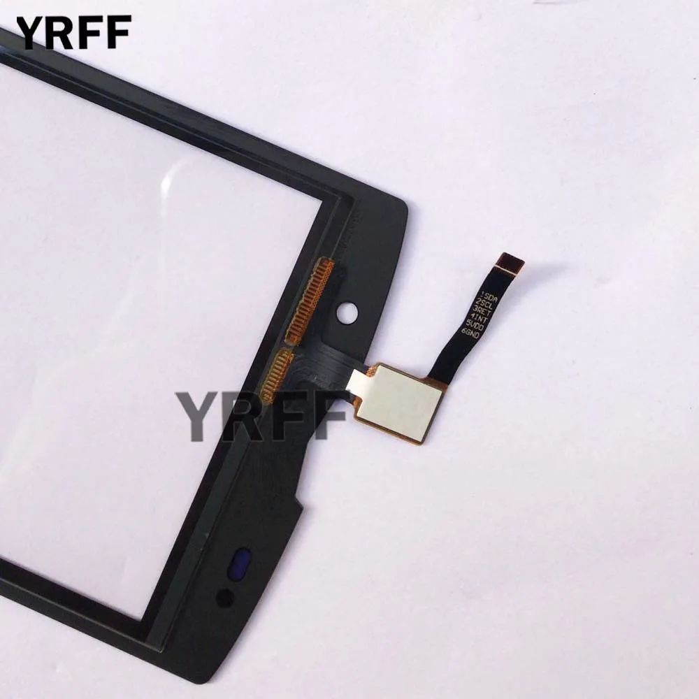 Сенсорный экран сенсор для HOMTOM Zoji Z7 Сенсорная панель дигитайзер передняя стеклянная линза сенсорный экран для телефона 3M клей салфетки