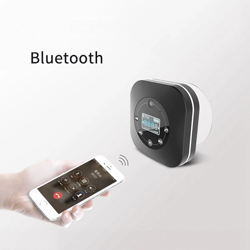 AABB-HOTT S603 мини портативный водонепроницаемый беспроводной Bluetooth Динамик Hands-Free fm-радио для ванной комнаты