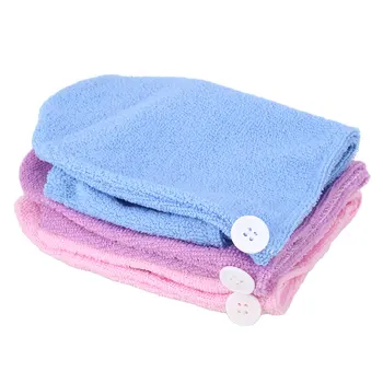 

Towel Cap Fiber Hair-Drying Quick Dry Spa Soft Water Absorbing Bathing Shower Head Wrap Comfortable Magic