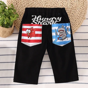 

Brand new Cartoon Animal Printed Summer Boys Shorts Breathable Cotton Children Shorts For Boy 2-7 Years Kids Striped Clothing