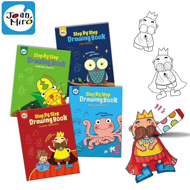 

1PCS New Coloring book for children cartoon Adult Relieve Stress Kill Time Graffiti Painting Drawing Art Book Coloring book toys