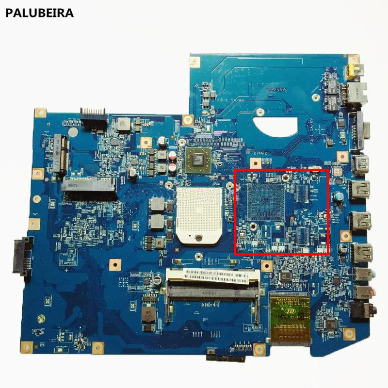 PALUBEIRA 48.4FP02.011 материнская плата для Acer Aspire 7540 7540G материнская плата ноутбука MBPJD01001 48.4FP02.011 ddr2 тест нормально
