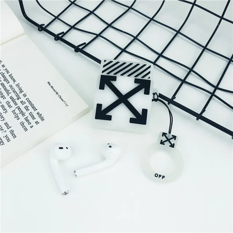 Модный брелок для ключей имитация багажа силиконовый чехол для Airpods2 защита для наушников Брелок «Обложка» для женщин