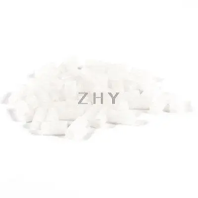 

50 Pcs 5mmx10mm White Nylon 66 LED Spacer Supports Cylindrical for PC Board