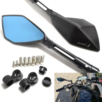 

2pcs/Pair Motorcycle Accessories Rearview mirror For DUCATI monster panigale v4 monster 796 multistrada monster 696 scrambler