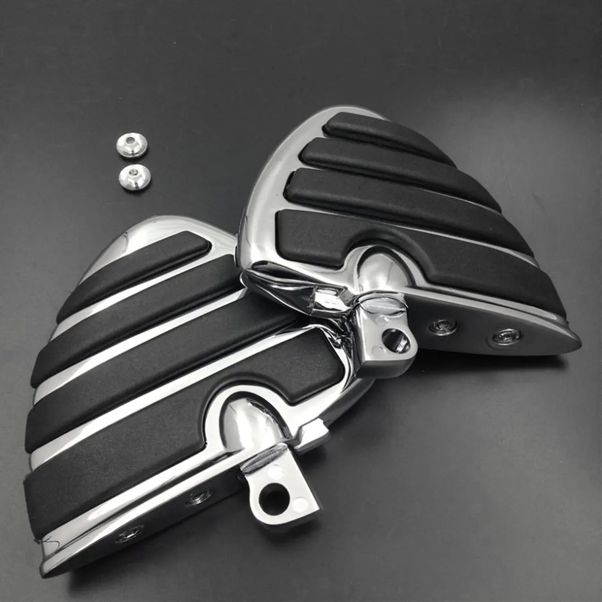 Крыльями сзади подножки педали подножек подставки для 1993-2008 Harley Davidson Dyna Wide Glide FXDWG