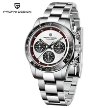 

PAGANI DESIGN Luxury Quartz Watch Mens Fashion Sports Chronograph VK64 Movement Sapphire Glass 100M Waterproof Relogio Masculino