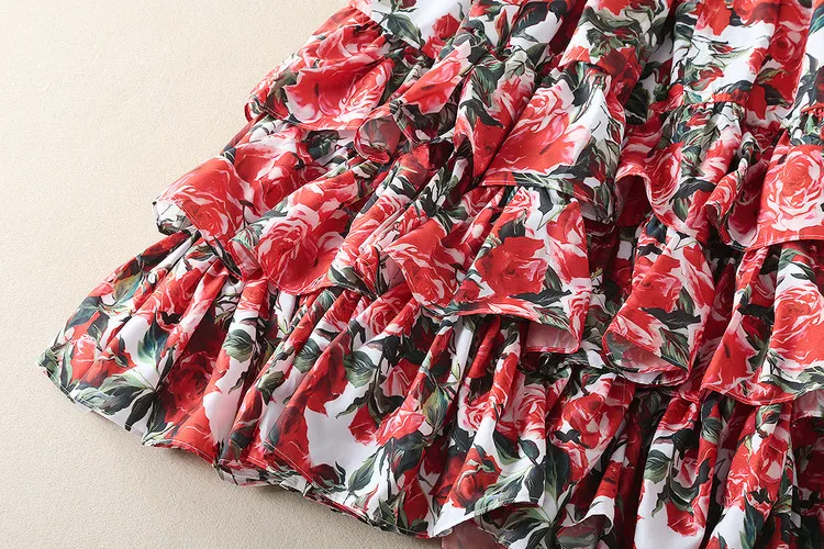 Vestidos elegantes модное дизайнерское бальное платье, женское пляжное платье на тонких бретелях с открытой спиной и цветочным принтом
