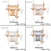 Bopoobo Baby Swing Set With Seat Belt Rocking Canvas Seat 0-12 Months Baby Toy Outdoor Small Basket Safe Recreation For Children 3