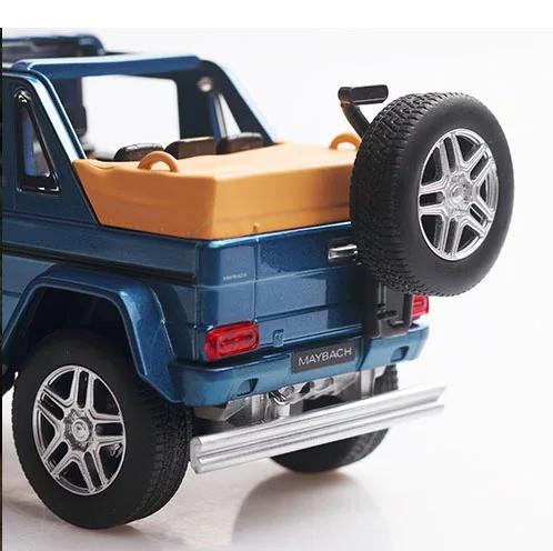 1/32 G650 внедорожник внедорожная литая модель автомобиля из металлического сплава Высокая симуляция машины огни Игрушки транспортные средства для детей Подарки для детей