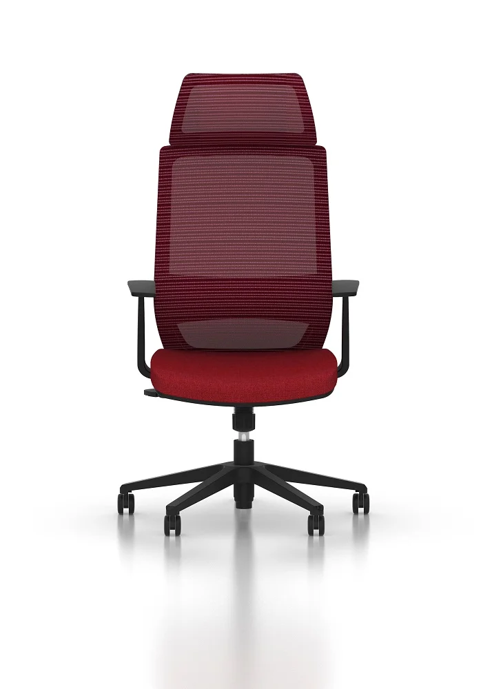 Sunon chair High back gaming chair with Fixed armrest computer chair Comfort Mesh back and fabric meeting bar chair STU81SCW-2
