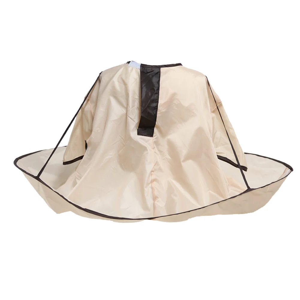 Haircut Cape Hairdressing Cape 1PC Waterproof Adult Hair Cutting Cloak Foldable Umbrella Cape Salon Barber Home Hairdressing Cape Cover Cloth
