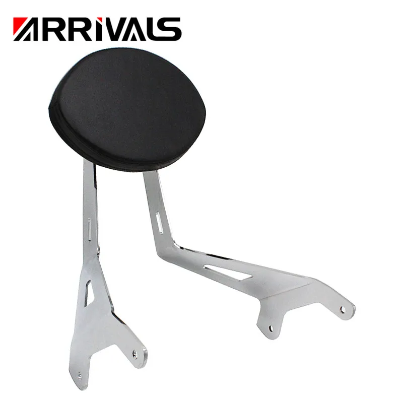 Motorcycle Rear Short Passenger Sissy Bar Black Backrest Pad Kit For Yamaha Stryker XVS1300 2011-2017 | Автомобили и мотоциклы