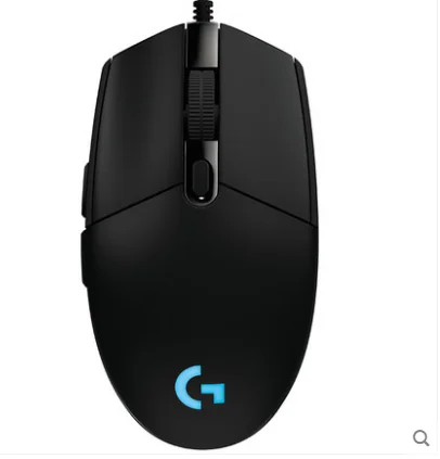 black Оригинальная игровая проводная мышь logitech G102, Оптическая Проводная игровая мышь, поддержка настольного компьютера/ноутбука, Поддержка windows 10/8/7 - Цвет: black