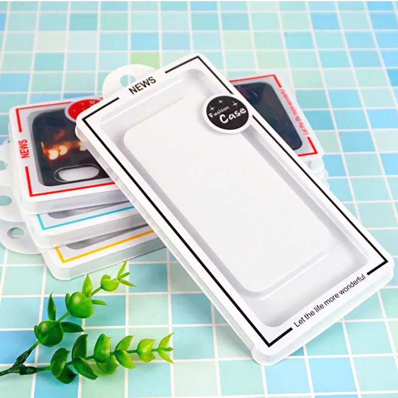 

200Pcs/Lot Blister PVC Plastic Clear Retail Packaging Package Box For 6 6s 7 8Plus Clear Mobile Phone Case Cover
