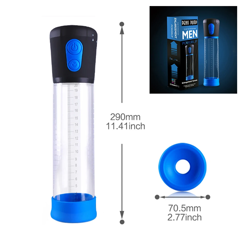 Bomba eléctrica para agrandar el pene